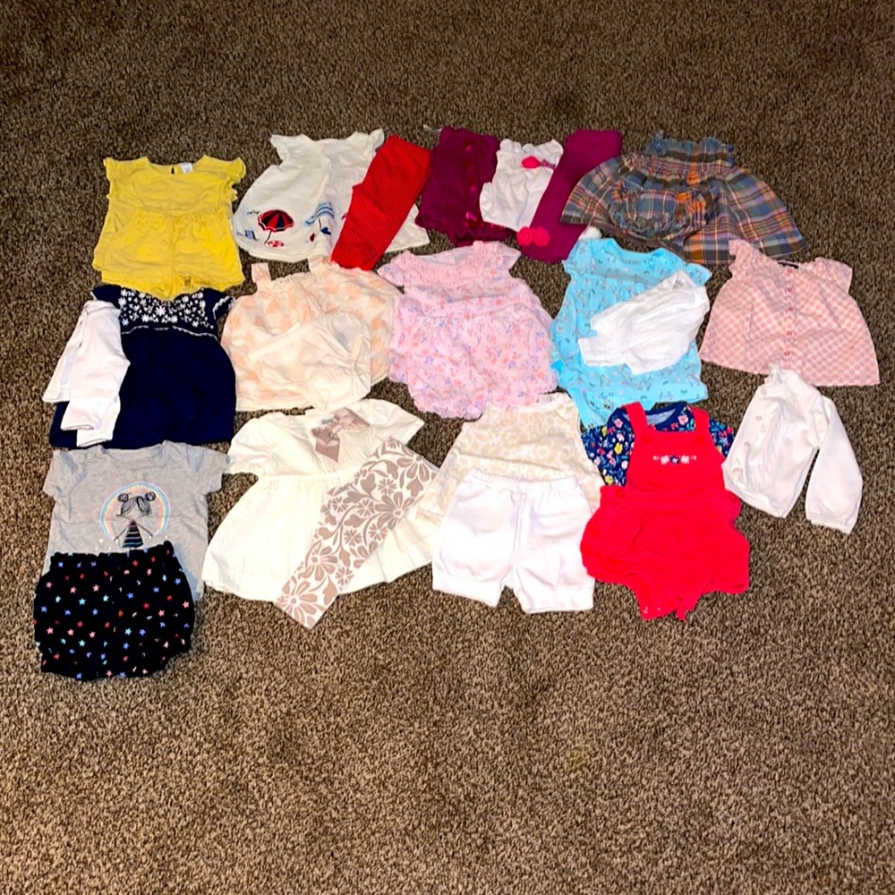 Bundle of Baby Girl Clothes